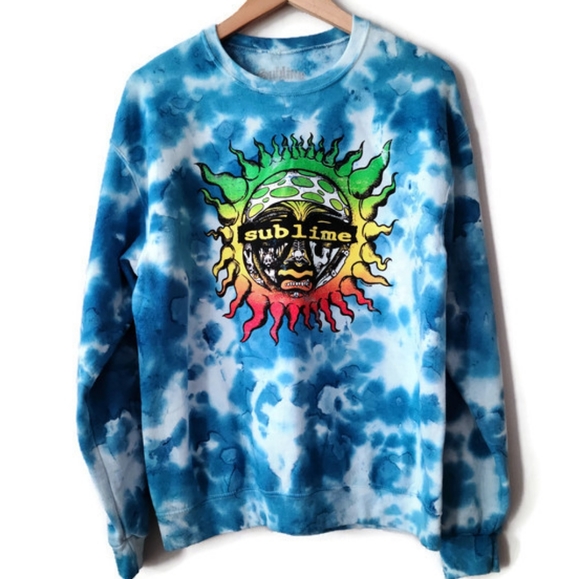 tie dye sublime sweatshirt
